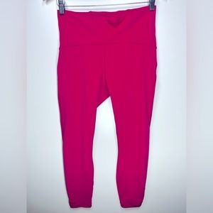 Hot Pink Lululemon tights - Size 8​